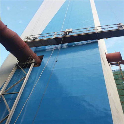 匠心筑高臺，畫筆繪長空——宏順建設(shè)混凝土煙囪外壁手工繪畫與腳手架施工紀實